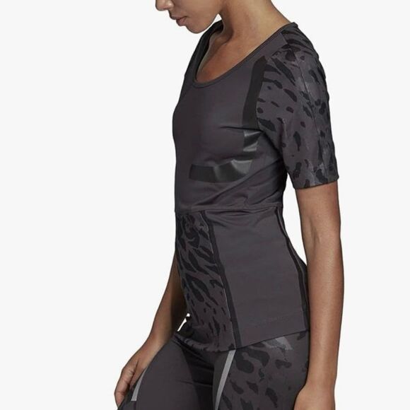 Adidas by Stella McCartney Run Utility Tee Black XS - Picture 2 of 12